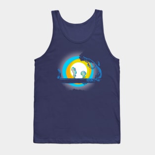 H. SOULNATA geek cute movie tshirt Tank Top